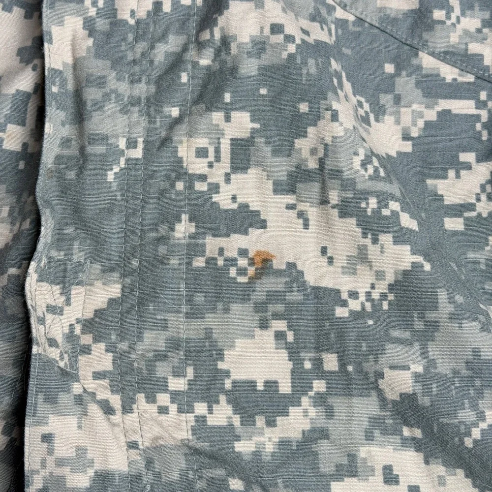 US Army ACU Digital Camo Combat Jacket UCP Military Field Coat Small Regular